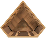 ZiahCare's Maxxus MX-K356-01 Far Infrared Corner Sauna Mockup Image 10