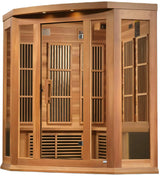 ZiahCare's Maxxus MX-K356-01 Far Infrared Corner Sauna Mockup Image 9