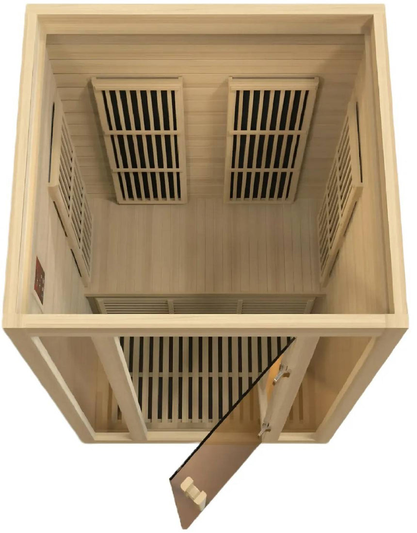 ZiahCare's Maxxus Seattle 2 Person Far Infrared Sauna Mockup Image 4