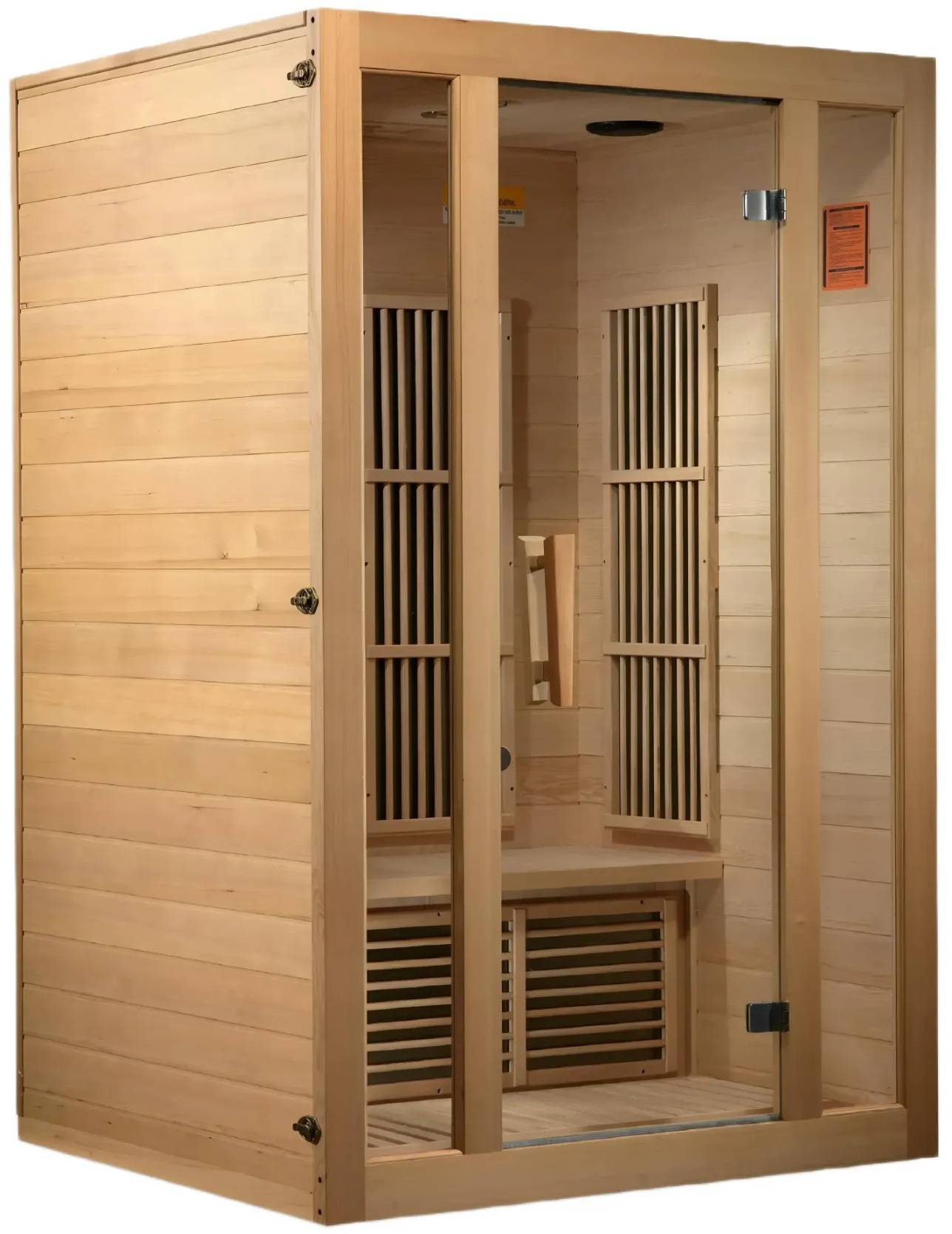 ZiahCare's Maxxus Seattle 2 Person Far Infrared Sauna Mockup Image 1