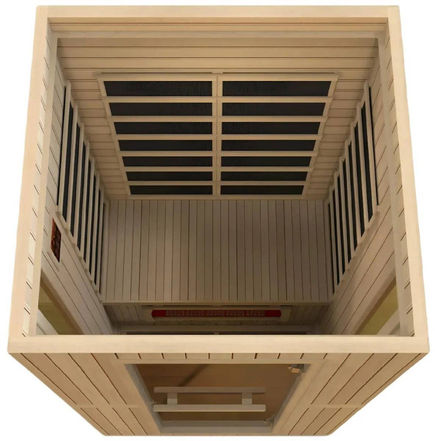 ZiahCare's Maxxus Serenity Dual Tech 2 Person Far Infrared Sauna Mockup Image 5