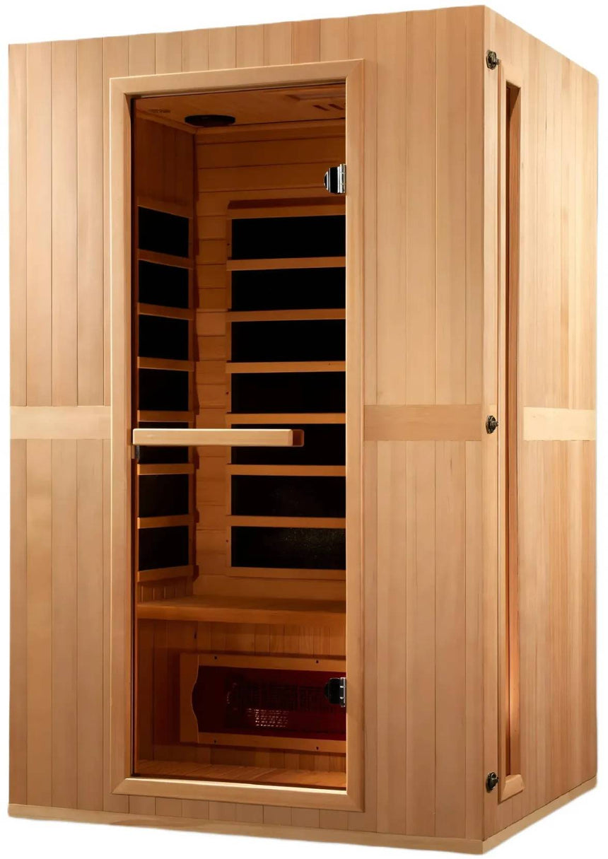 ZiahCare's Maxxus Serenity Dual Tech 2 Person Far Infrared Sauna Mockup Image 4