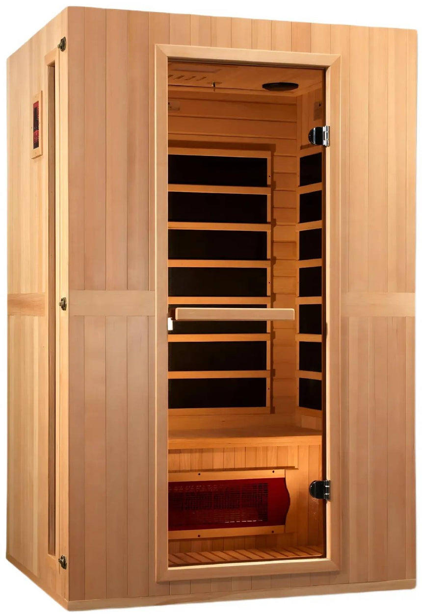 ZiahCare's Maxxus Serenity Dual Tech 2 Person Far Infrared Sauna Mockup Image 3