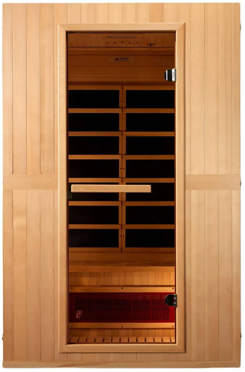 ZiahCare's Maxxus Serenity Dual Tech 2 Person Far Infrared Sauna Mockup Image 1