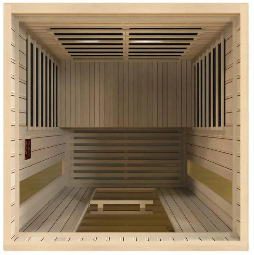 ZiahCare's Maxxus Serenity Dual Tech 2 Person Far Infrared Sauna Mockup Image 6