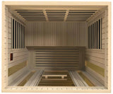 ZiahCare's Maxxus Trinity Dual Tech 3 Person Far Infrared Sauna Mockup Image 6