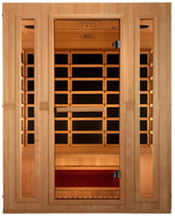 ZiahCare's Maxxus Trinity Dual Tech 3 Person Far Infrared Sauna Mockup Image 1