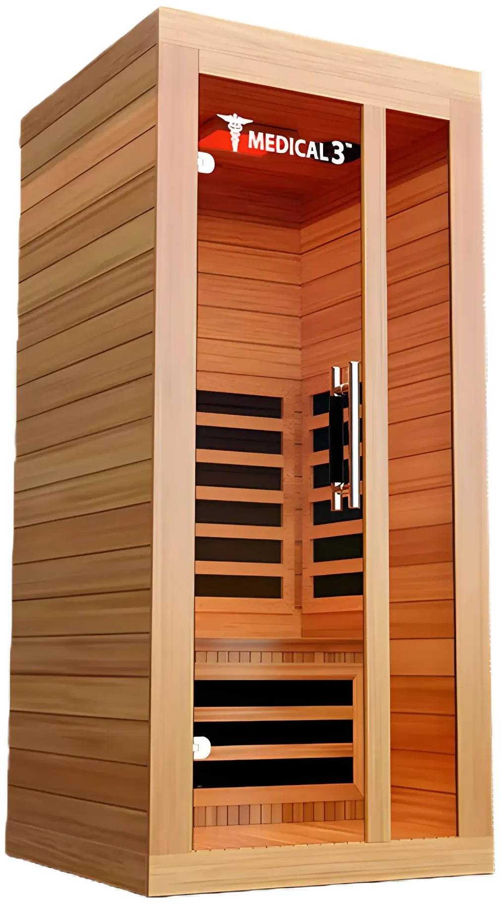 ZiahCare's Medical Saunas 1 Person Far Infrared Sauna Model 3 Mockup Image 3