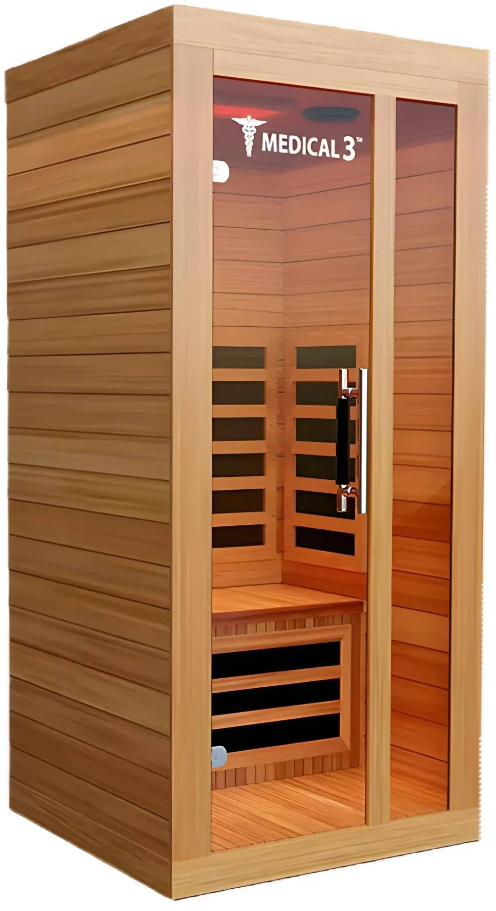 ZiahCare's Medical Saunas 1 Person Far Infrared Sauna Model 3 Mockup Image 4