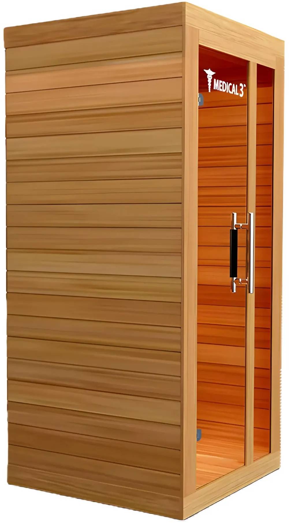 ZiahCare's Medical Saunas 1 Person Far Infrared Sauna Model 3 Mockup Image 2