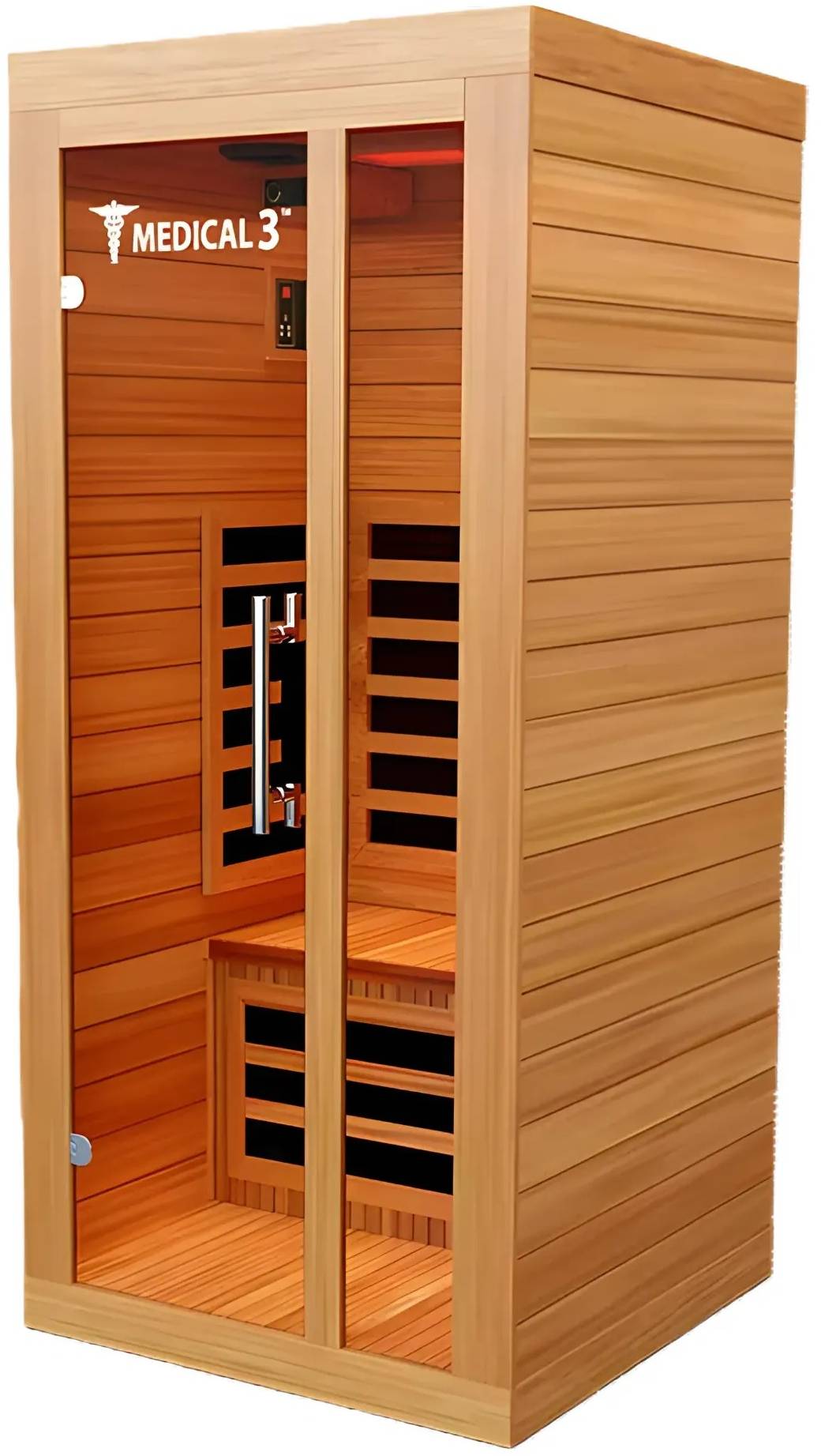 ZiahCare's Medical Saunas 1 Person Far Infrared Sauna Model 3 Mockup Image 6