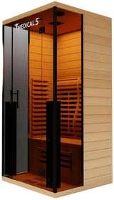 ZiahCare's Medical Saunas 1 Person Ultra Full Spectrum Infrared Sauna Model 5 Mockup Image 3