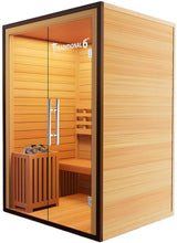 ZiahCare's Medical Saunas 3 Person Traditional Sauna Model 6 Mockup Image 3