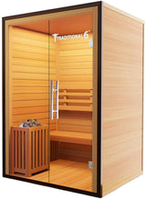 ZiahCare's Medical Saunas 3 Person Traditional Sauna Model 6 Mockup Image 4