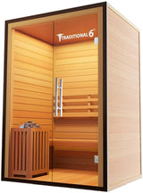 ZiahCare's Medical Saunas 3 Person Traditional Sauna Model 6 Mockup Image 5