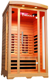 ZiahCare's Medical Saunas 1-2 Person Full Spectrum Infrared Sauna Model 4 Mockup Image 5