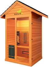 ZiahCare's Medical Saunas 2 Person Outdoor Full Spectrum Infrared Sauna Nature 5 Mockup Image 3