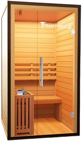 ZiahCare's Medical Saunas 1-2 Person Traditional Sauna Model 5 Mockup Image 4