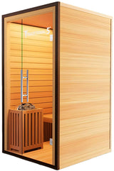 ZiahCare's Medical Saunas 1-2 Person Traditional Sauna Model 5 Mockup Image 5