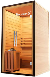 ZiahCare's Medical Saunas 1-2 Person Traditional Sauna Model 5 Mockup Image 6