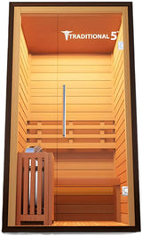 ZiahCare's Medical Saunas 1-2 Person Traditional Sauna Model 5 Mockup Image 8