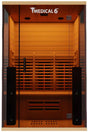 ZiahCare's Medical Saunas 2 Person Ultra Full Spectrum Infrared Sauna Model 6 Mockup Image 1