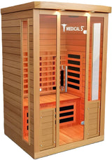 ZiahCare's Medical Saunas 3 Person Full Spectrum Infrared Sauna Model 5 Mockup Image 9