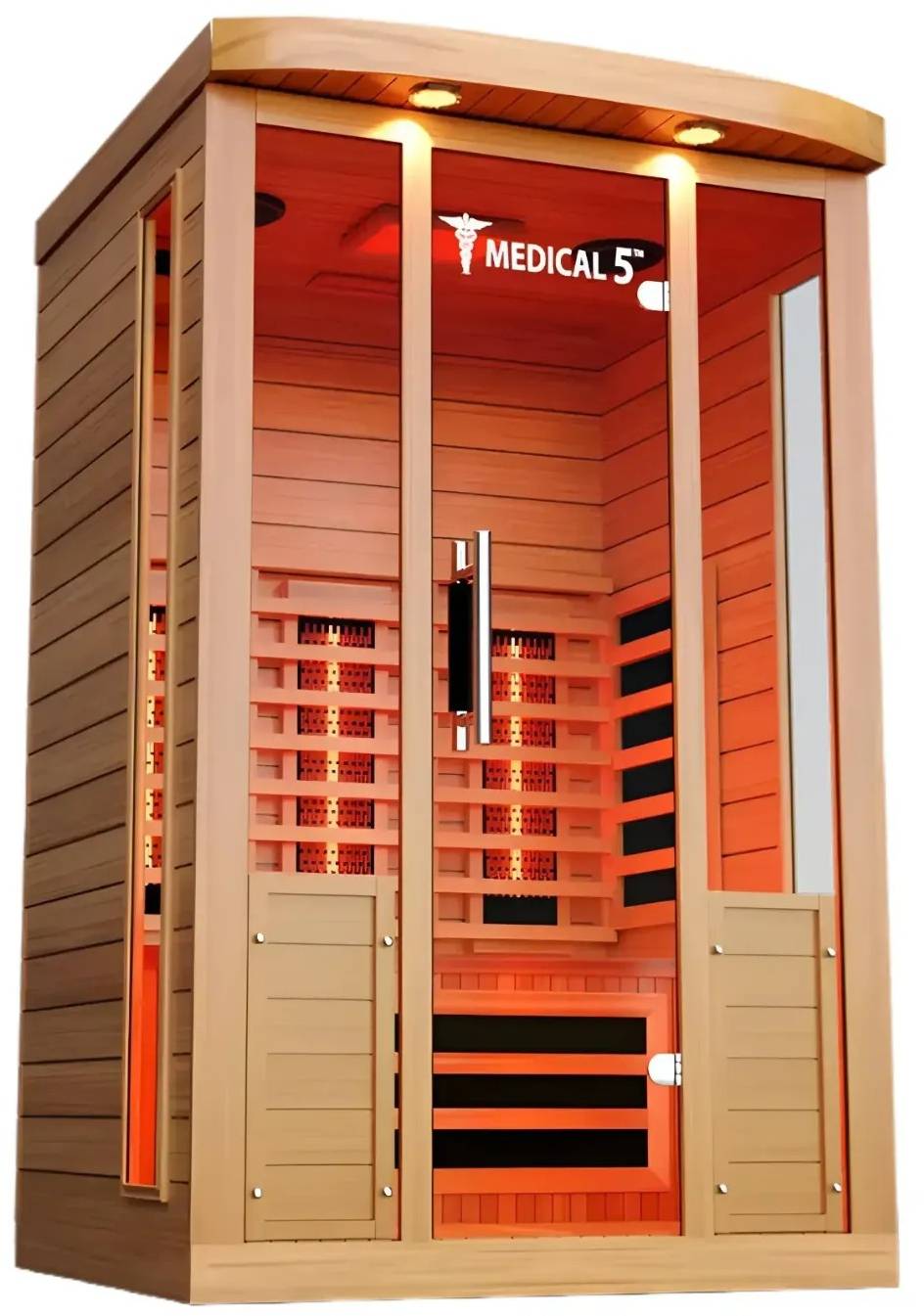 ZiahCare's Medical Saunas 3 Person Full Spectrum Infrared Sauna Model 5 Mockup Image 4