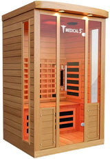 ZiahCare's Medical Saunas 3 Person Full Spectrum Infrared Sauna Model 5 Mockup Image 5
