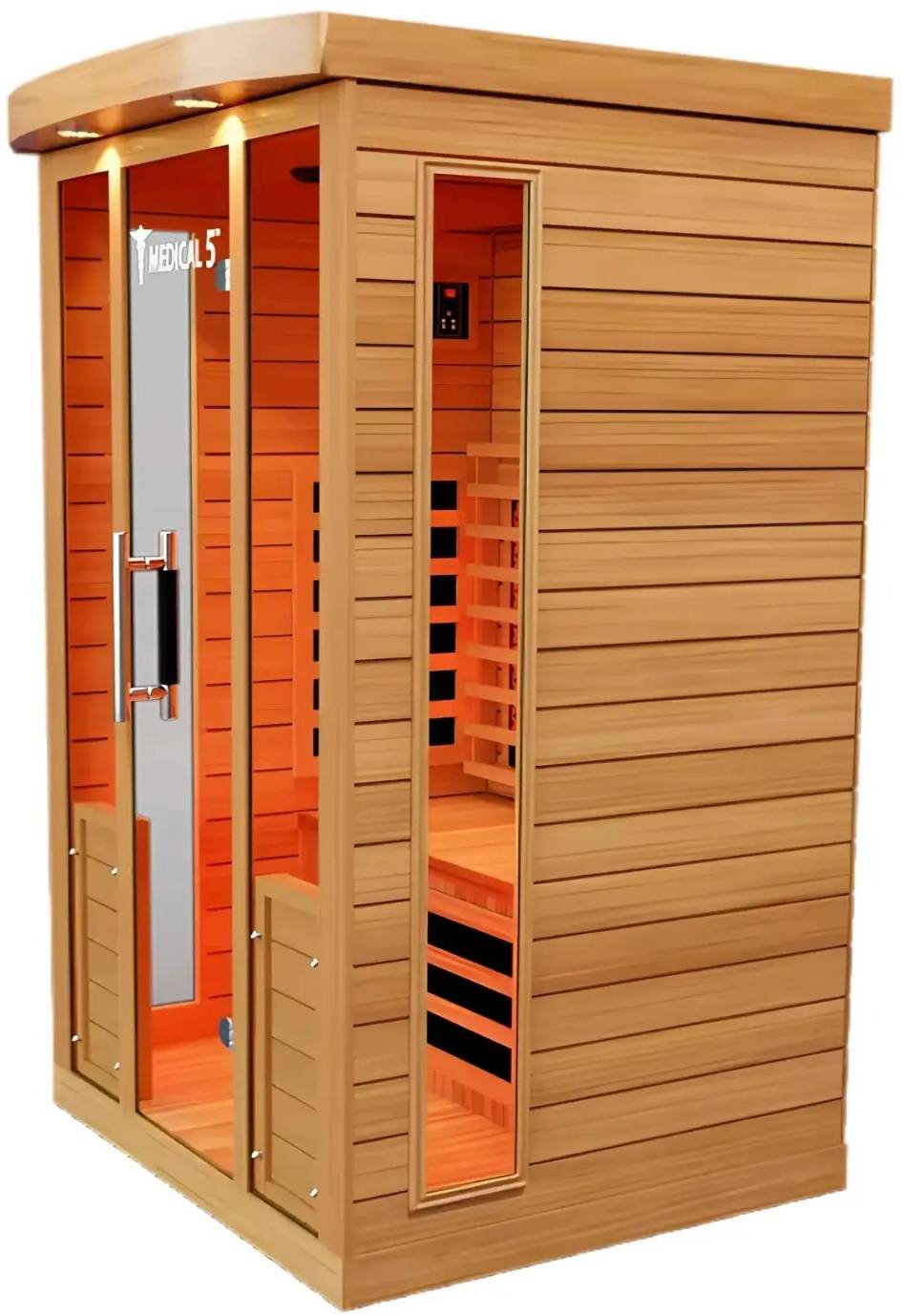 ZiahCare's Medical Saunas 3 Person Full Spectrum Infrared Sauna Model 5 Mockup Image 8