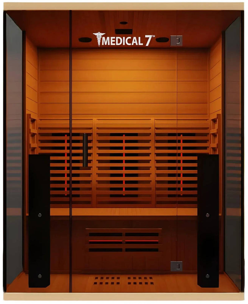 ZiahCare's Medical Saunas 3 Person Ultra Full Spectrum Infrared Sauna Model 7 Mockup Image 1