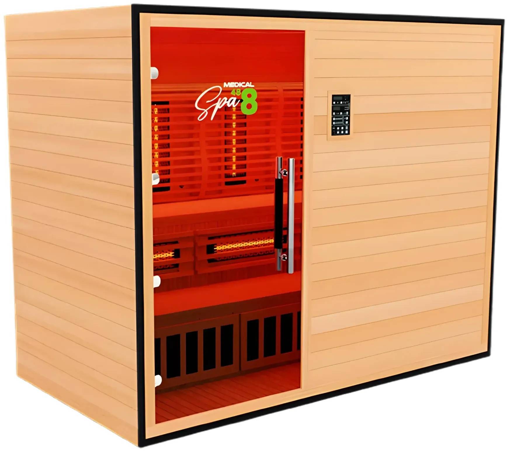 ZiahCare's Medical Saunas 5-6 Person Commercial Spa 488 Mockup Image 4