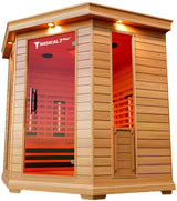 ZiahCare's Medical Saunas 6 Person Full Spectrum Infrared Corner Sauna Model 7 Plus Mockup Image 7