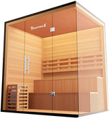 ZiahCare's Medical Saunas 5-6 Person Traditional Sauna Model 8 Plus Mockup Image 7
