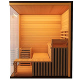 ZiahCare's Medical Saunas 6 Person Traditional Sauna Model 9 Plus Mockup Image 2