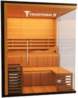 ZiahCare's Medical Saunas 6 Person Traditional Sauna Model 9 Plus Mockup Image 9