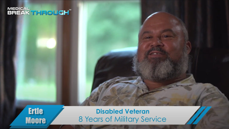medical breakthrough testimonial cover  military disabled veteran