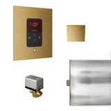 Basic Butler Steam Shower Steam Control Package with iTempo Control and Aroma Designer SteamHead in Square Custom Plated/Unfinished Main View