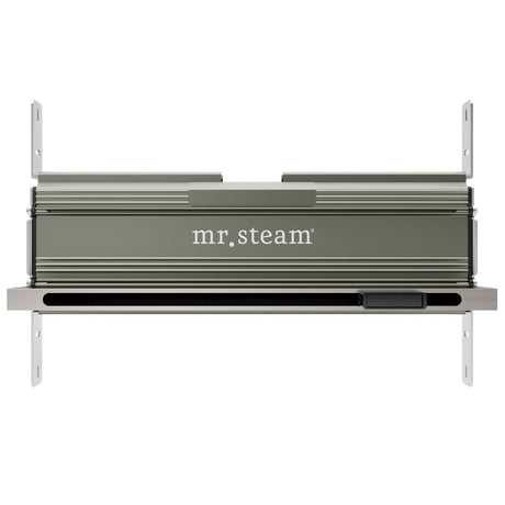 Linear 16 in. W. Steamhead with AromaTherapy Reservoir in Brushed Nickel Main View