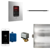 Butler Linear Steam Shower Steam Control Package with iTempoPlus Control and Linear SteamHead in Square Polished Chrome Main View