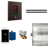 Butler Max Linear Steam Shower Steam Control Package with iTempoPlus Control and Linear SteamHead in Square Oil Rubbed Bronze Main View