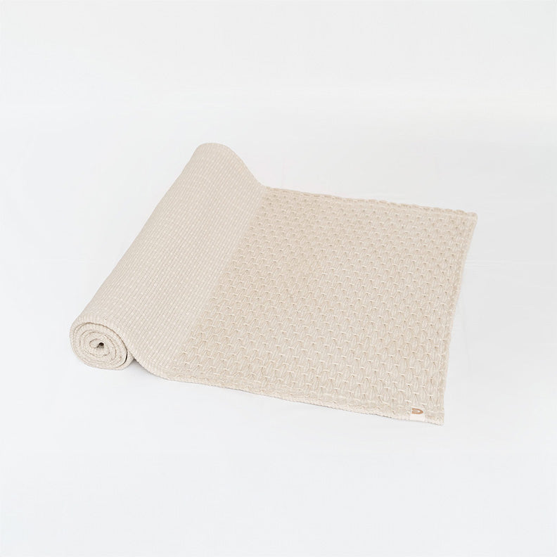 oko Living cream Diamond Yoga Mat 1