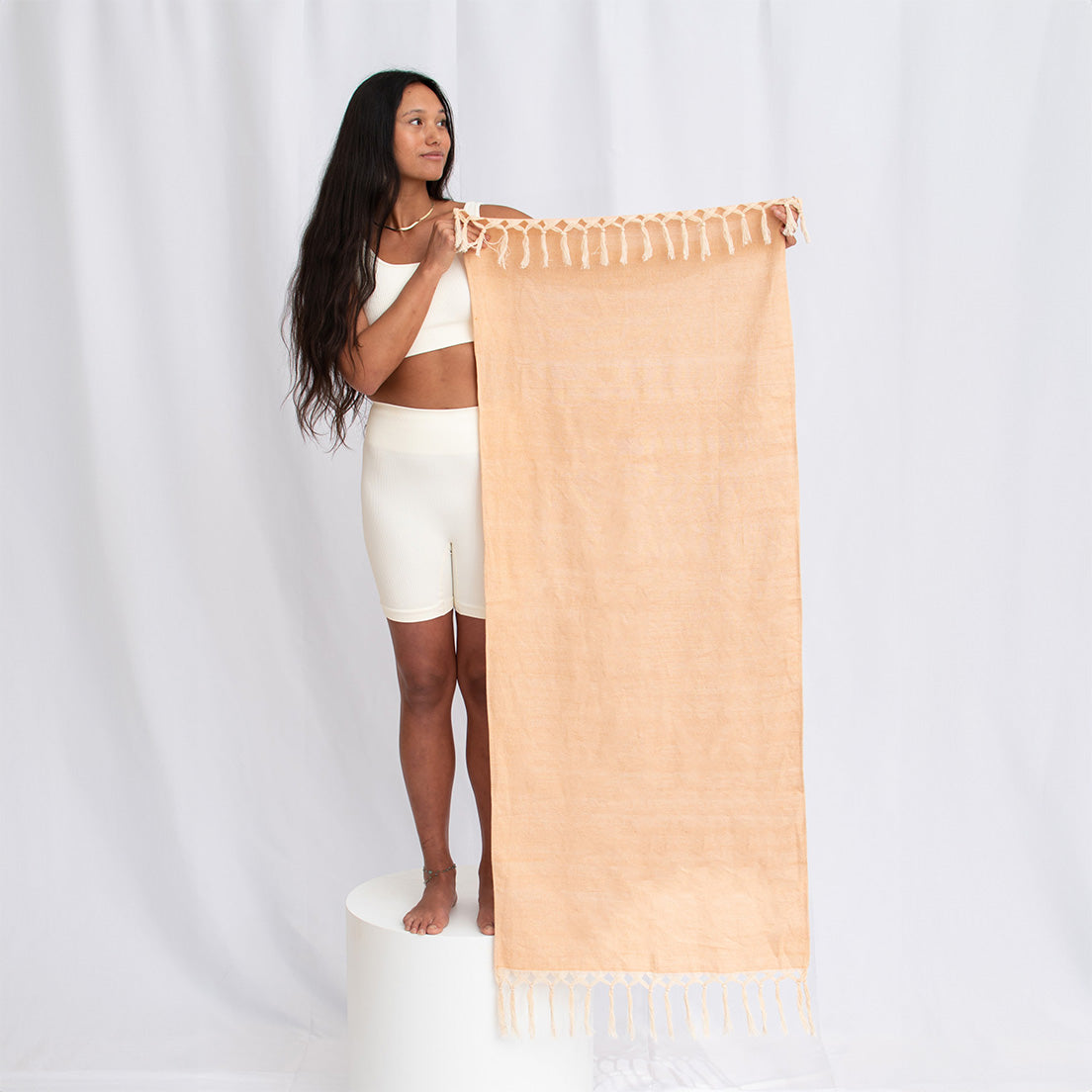 Oko Living Sunstone Naturally Dyed Herbal Yoga Towel