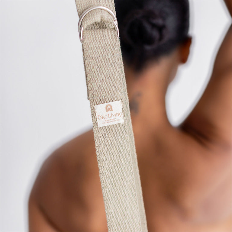 oko living yoga straps clay 6