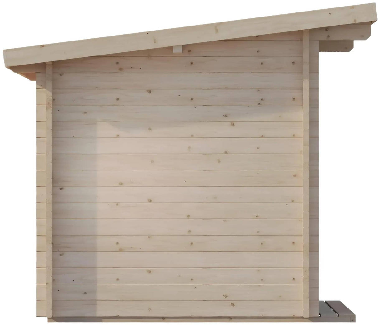 ZiahCare's SaunaLife Model G4 Outdoor Home Sauna Kit Mockup Image 4
