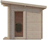 ZiahCare's SaunaLife Model G4 Outdoor Home Sauna Kit Mockup Image 6