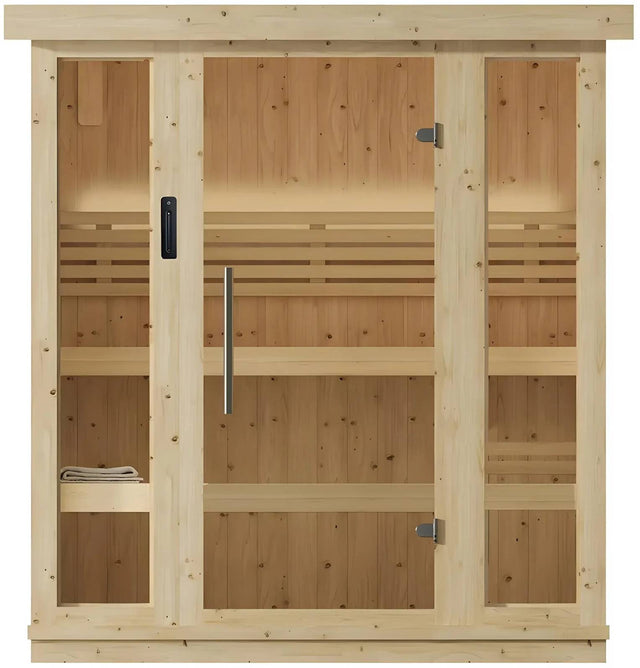 ZiahCare's SaunaLife Model X6 Indoor Home Sauna Kit Mockup Image 1
