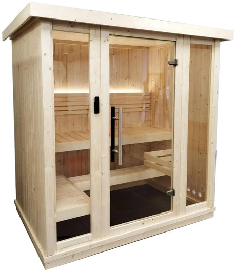ZiahCare's SaunaLife Model X6 Indoor Home Sauna Kit Mockup Image 2
