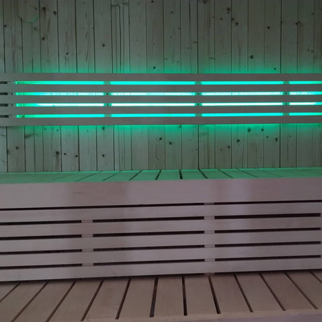 ZiahCare's SaunaLife XMood LED Lighting System Mockup Image 1
