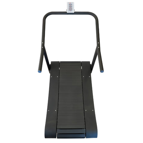 trueform naboso curved treadmill trf001 black mockup 4